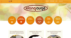 Desktop Screenshot of klangauge.de